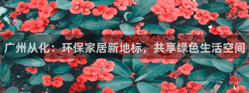 杏宇代理登录中心：广州从化：环保家居新地标，共享绿色生活空间